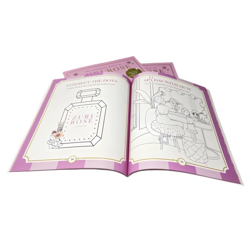 custom cheap coloring book printing